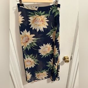 Show Me Your Mumu sunflower wrap skirt
